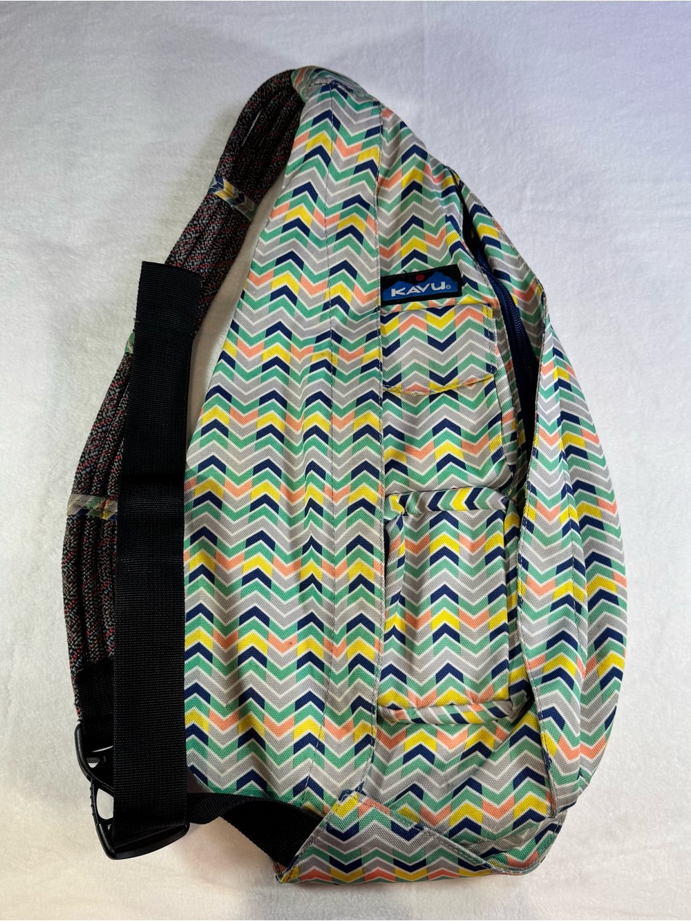Kavu Multicolor Chevron Sling Bag